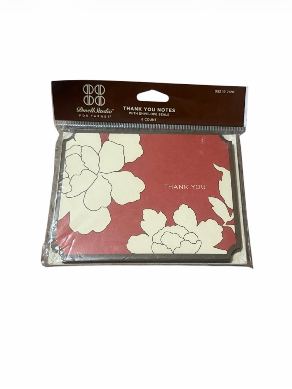 Dwell Studio Floral "Thank You" Note Card Set 8 Count